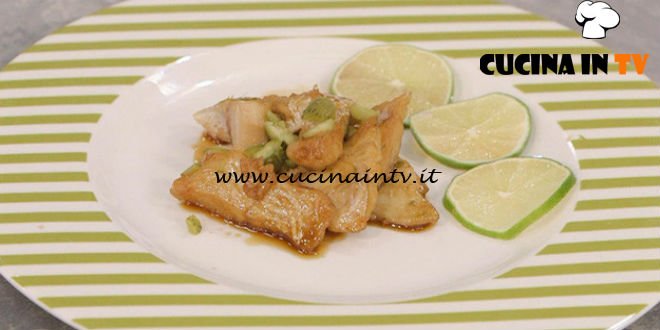 La Cuoca Bendata - ricetta Pesce caramellato al lime di Benedetta Parodi