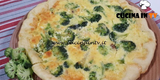 Cotto e mangiato - Quiche ai broccoli ricetta Tessa Gelisio