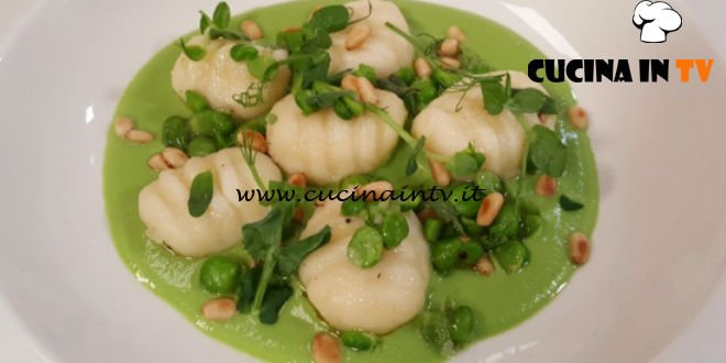 Cotto e mangiato - Gnocchetti di ricotta nostrana piselli e asparagi ricetta Tessa Gelisio