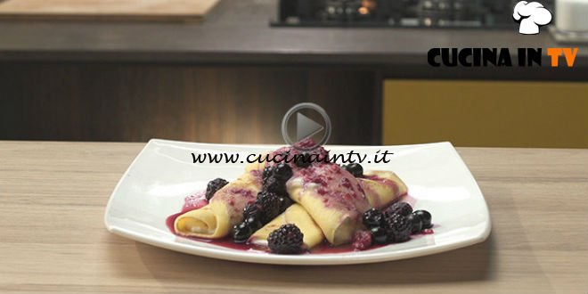 Pronto e postato - ricetta Blintz di Benedetta Parodi