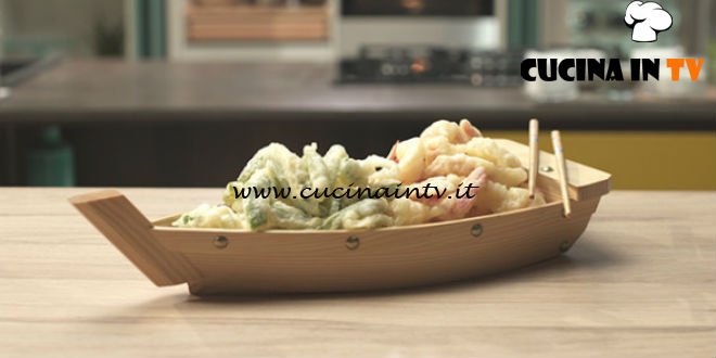 Pronto e postato - ricetta Tempura di Benedetta Parodi