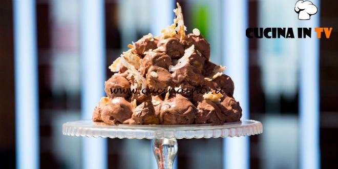  Masterchef Italia 6 - ricetta Profiteroles a piramide di Gloria Enrico