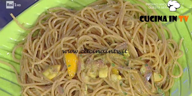 La Prova del Cuoco - Spaghettoni con fichi d’india ricetta Anna Moroni