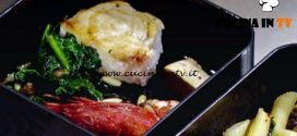 Masterchef Italia 6 - ricetta Trancio di pesce spada con gamberi e spinaci di Margherita Russo