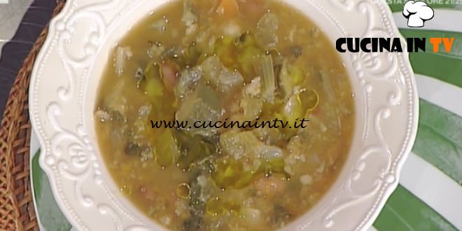 La Prova del Cuoco - Minestrone con crostini diavoletti ricetta Anna Moroni