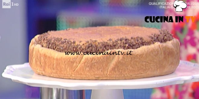 La Prova del Cuoco - Torta in guscio bicolore ricetta Natalia Cattelani