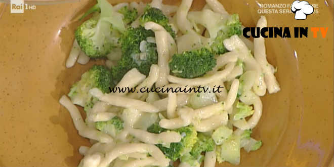 La Prova del Cuoco - Strozzapreti con broccoli e taleggio ricetta Alessandra Spisni