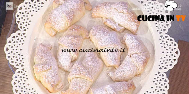 La Prova del Cuoco - Cornetti allo yogurt ricetta Anna Moroni