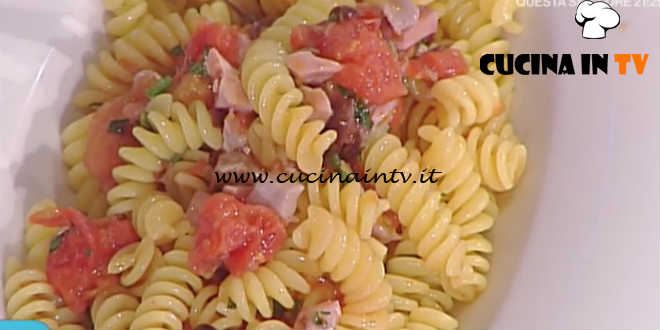 La Prova del Cuoco - Fusilli con tonno ricetta Cesare Marretti