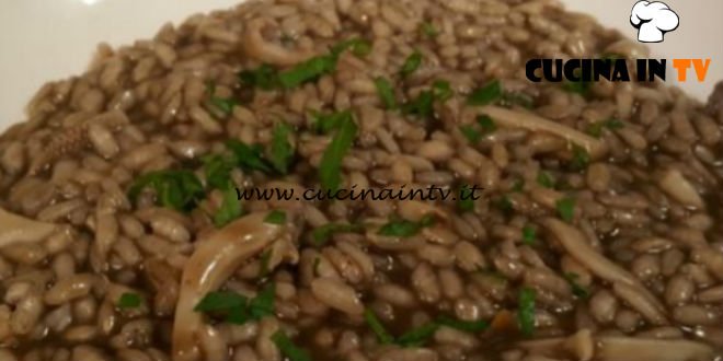 Cotto e mangiato - Risotto al nero di seppia ricetta Tessa Gelisio