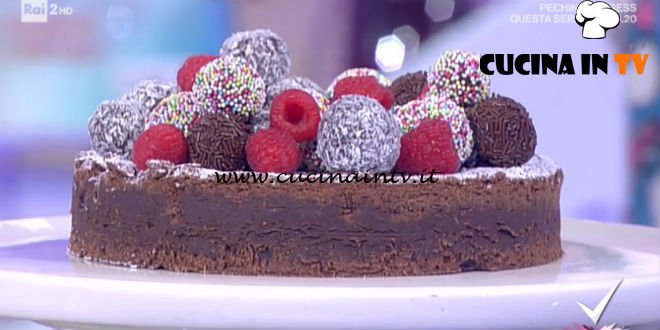 Detto Fatto - ricetta Brownie effetto wow di Alessandro Capotosti