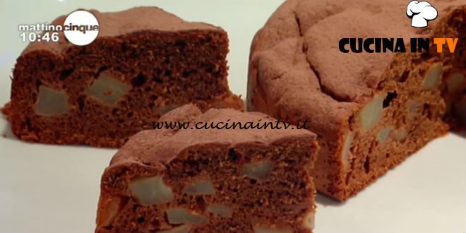 Mattino Cinque Torta Pere E Cioccolato Ricetta Samya