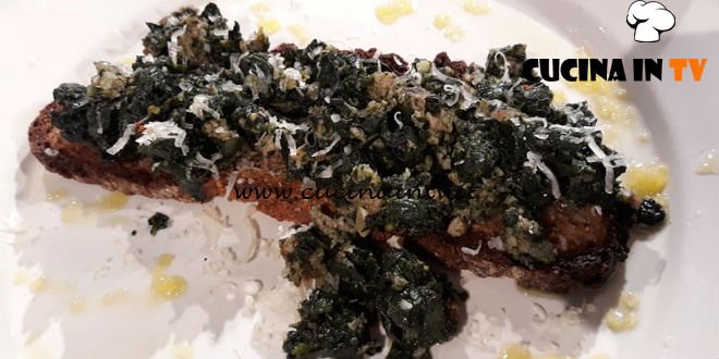 Geo - ricetta Bruschetta di cavolo nero e salsiccia di Fabio Picchi