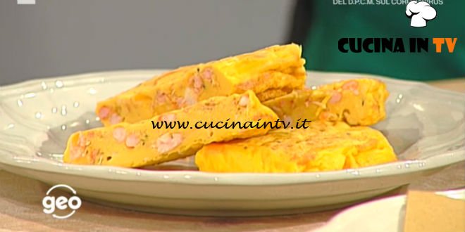 Geo - ricetta Frittata con i gamberetti di Adele Bertaggia