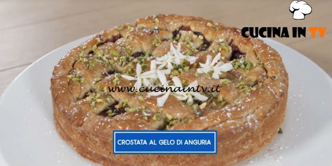 Giusina in cucina - ricetta Crostata al gelo di anguria di Giusina Battaglia