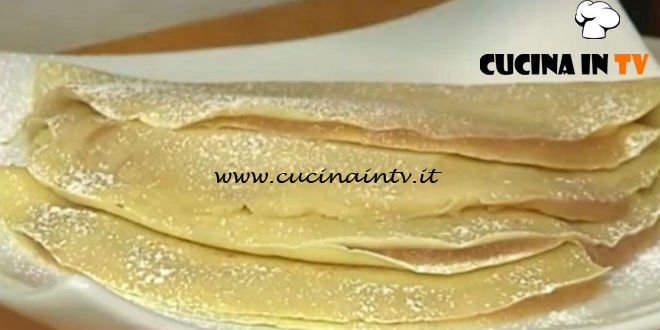 Cotto e mangiato - Crepes con purea di pere ricetta Tessa Gelisio