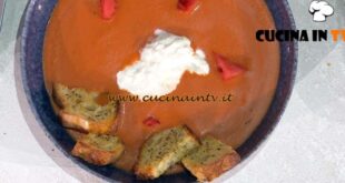 È sempre mezzogiorno | Gazpacho all’anguria ricetta Francesca Marsetti