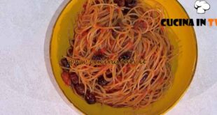 È sempre mezzogiorno | Spaghetti alla puttanesca ricetta Antonio Paolino