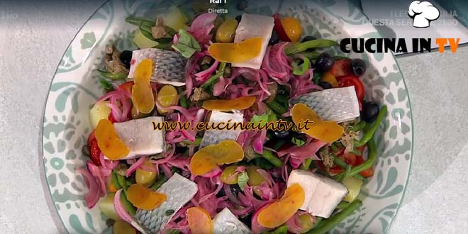 È sempre mezzogiorno | insalata di Pantelleria ricetta Fabio Potenzano