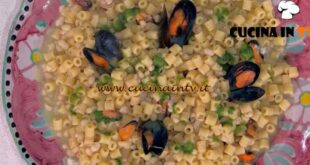 È sempre mezzogiorno | Tubetti cozze e fagioli ricetta Antonella Ricci