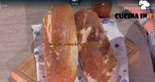 È sempre mezzogiorno | filone di pane ricetta Fulvio Marino