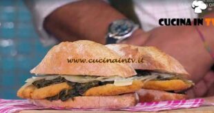 È sempre mezzogiorno | panino con le fettine panate ricetta Fulvio Marino