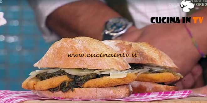 È sempre mezzogiorno | panino con le fettine panate ricetta Fulvio Marino