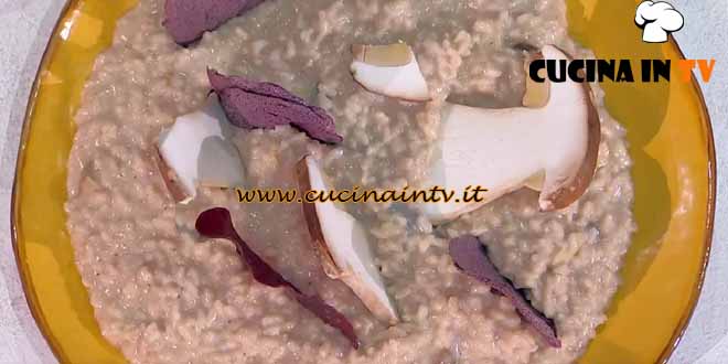 È sempre mezzogiorno | risotto ai porcini ricetta Sergio Barzetti