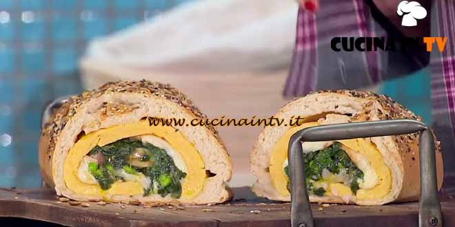 È sempre mezzogiorno | Rotolo di pane zero sprechi ricetta Fulvio Marino