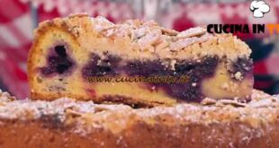 È sempre mezzogiorno | Torta mirtilli e mandorle ricetta Barbara De Nigris