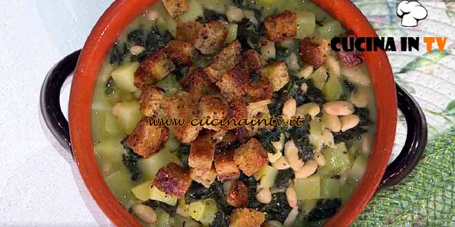 È sempre mezzogiorno | Zuppa di cavolo nero e fagioli ricetta Daniele Persegani